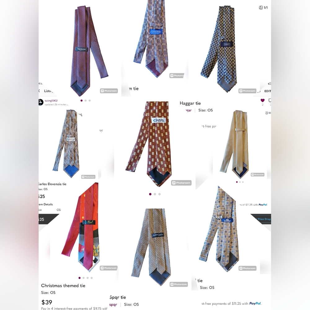 A 15 Piece Tie Bundle - Picture 1 of 16